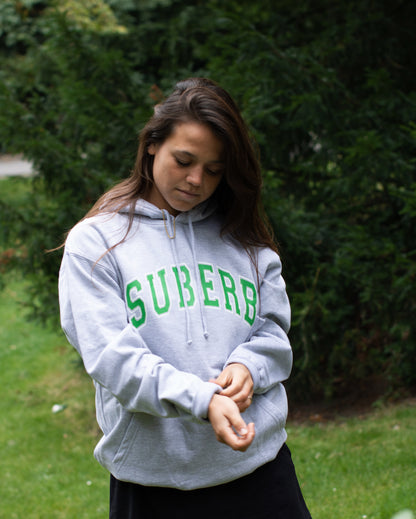 SUBERB. varsity hoodie