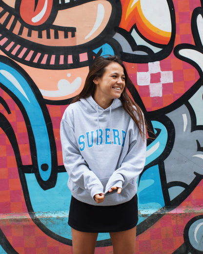 SUBERB. varsity hoodie